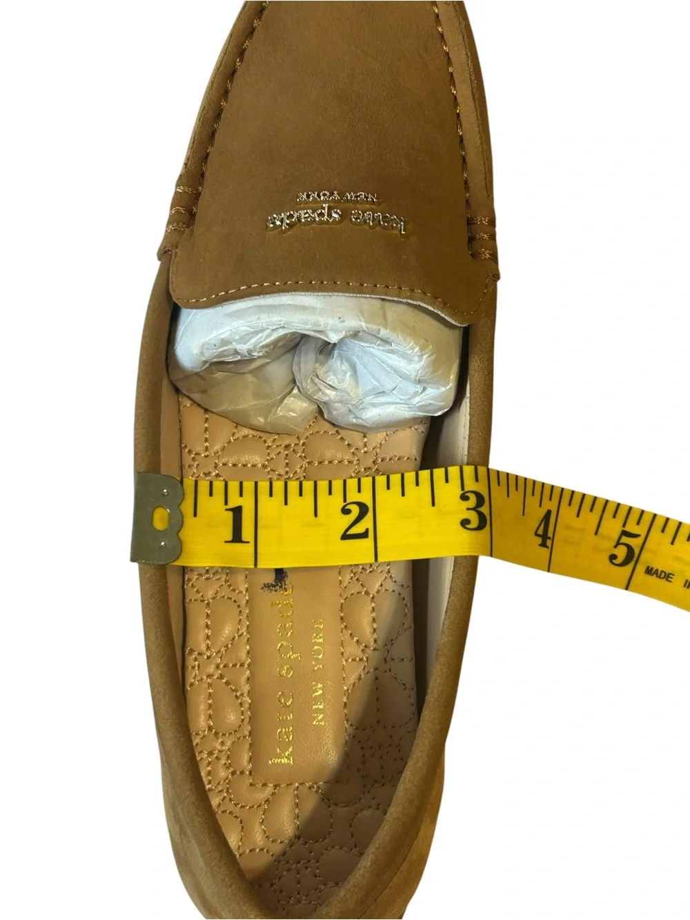 kate spade Tan Suede Men’s Slip-On Loafers